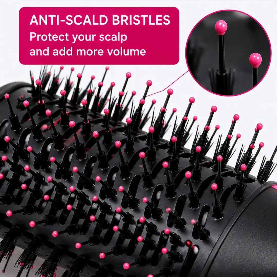 2-in-1 Hot Air Brush - Hair Dryer & Volumizing Style